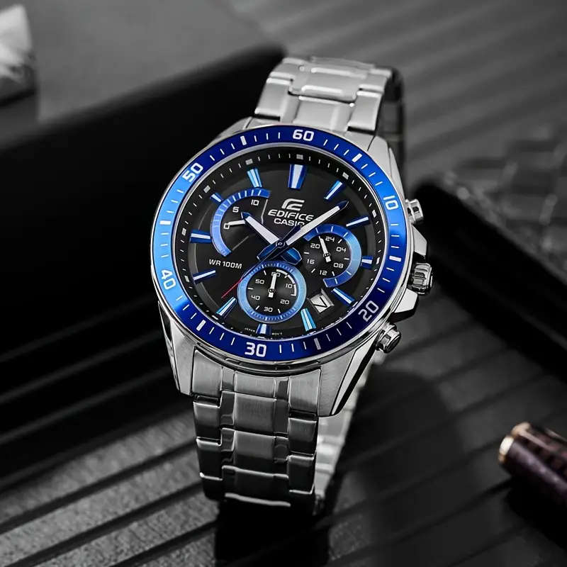 CASIO EDIFICE Men`s Chronograph Watch | EFR- 552D-1A2VUDF