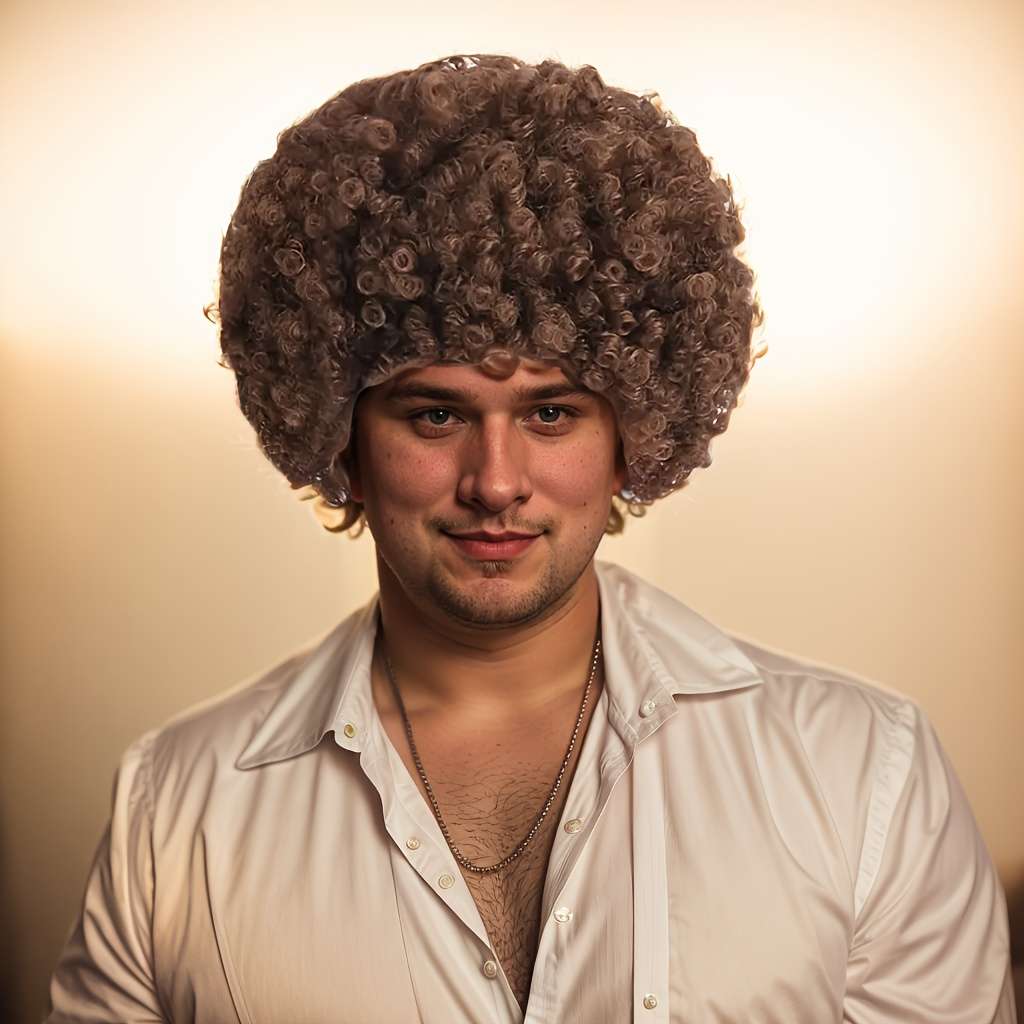 Brown Fashion Design Wig