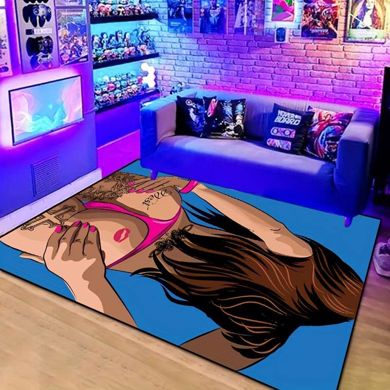 1Pc 5Ox8Ocm Floor Mat