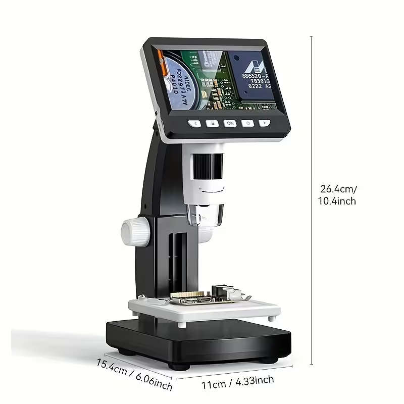 Inskam Professional Digital Microscope with 50-1000X Magnification