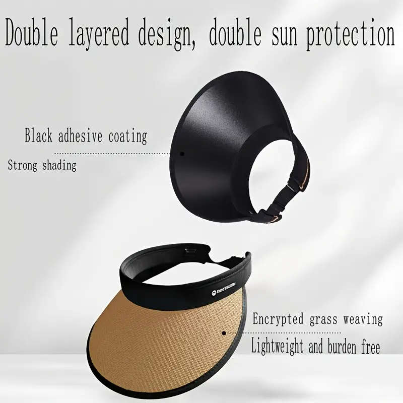 Foldable Sun Hat Beige