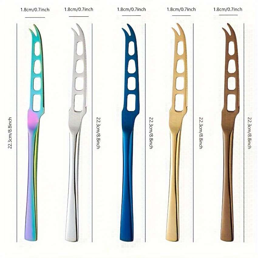 Cheese Knife Stainless Steel Cheese Slicer Butter Cutting Knife Bread Fruit Jam Kitche
