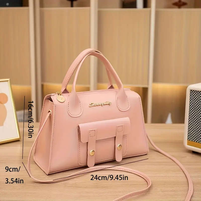 Korean-style luxury Women's bag, detachable thin shoulder strap handbag