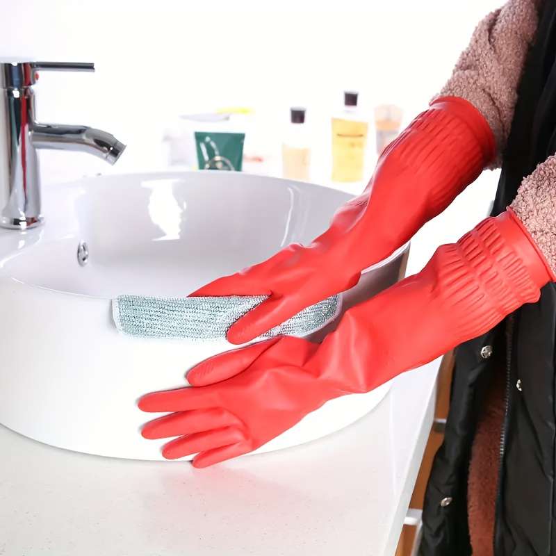 1 Pair Size L Household Cleaning Gloves