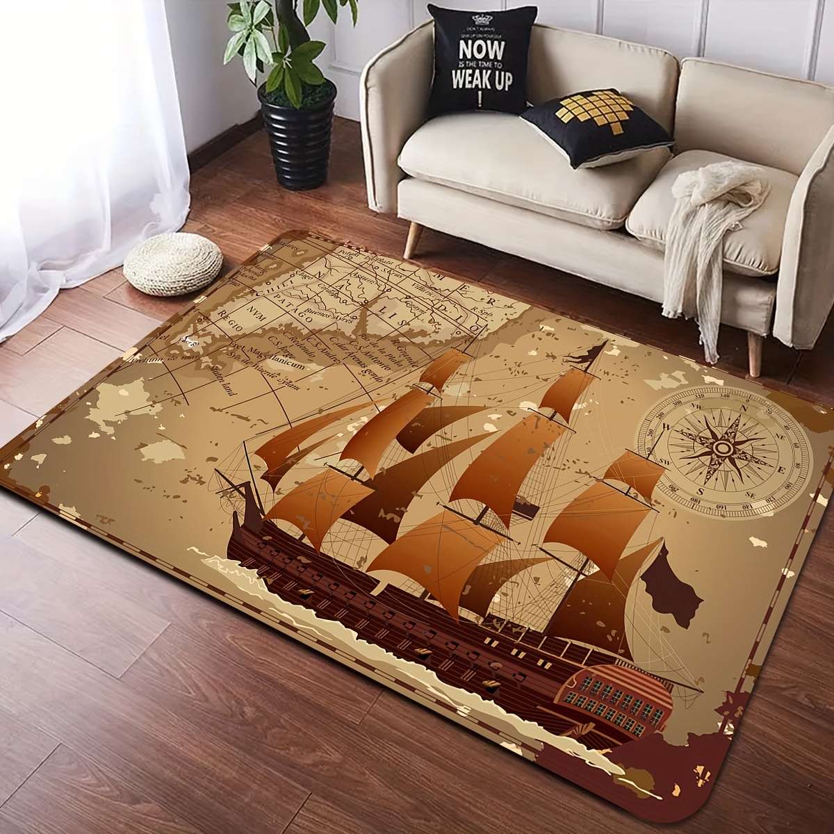 1Pc 120cmx160cm 47x63inch Floor Mat