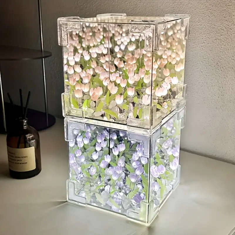 1 DIY Tulip Lamp Purple