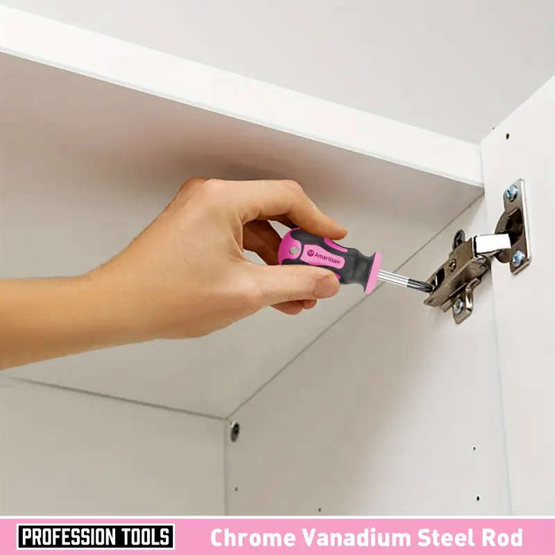 12pcs set of magnetic screwdrivers 5 cross and 5 slotted professional buffer handle screwdrivers and