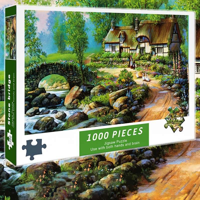 1000 Piece Mini Paper Jigsaw Puzzle