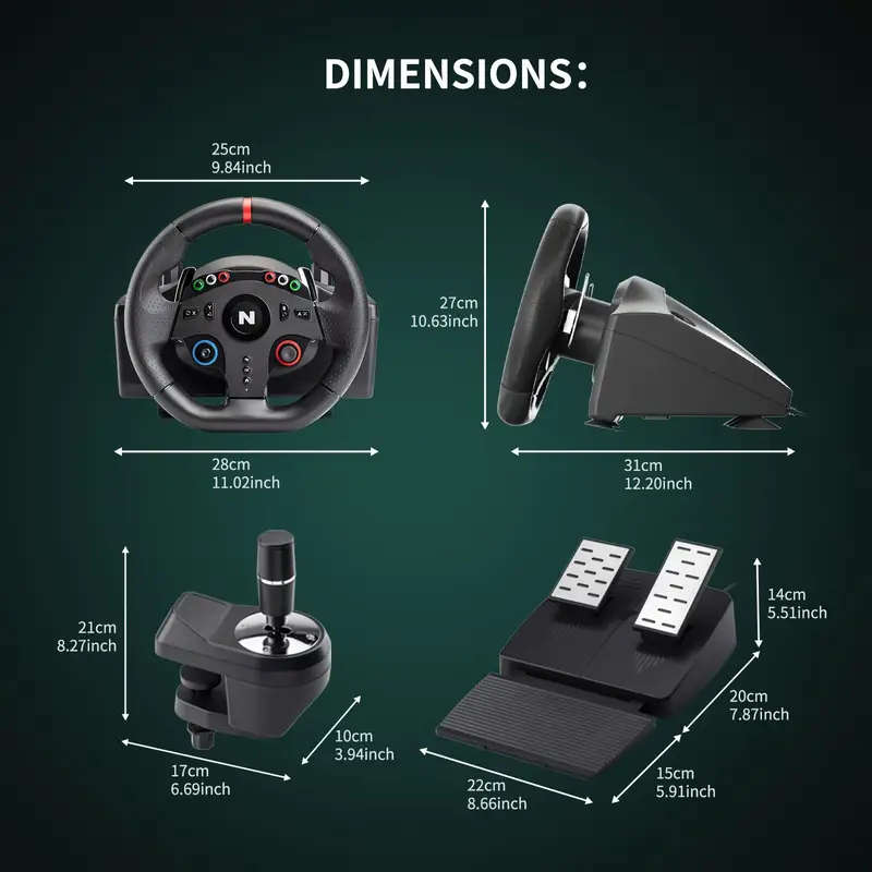 10 Racing Steering Wheel