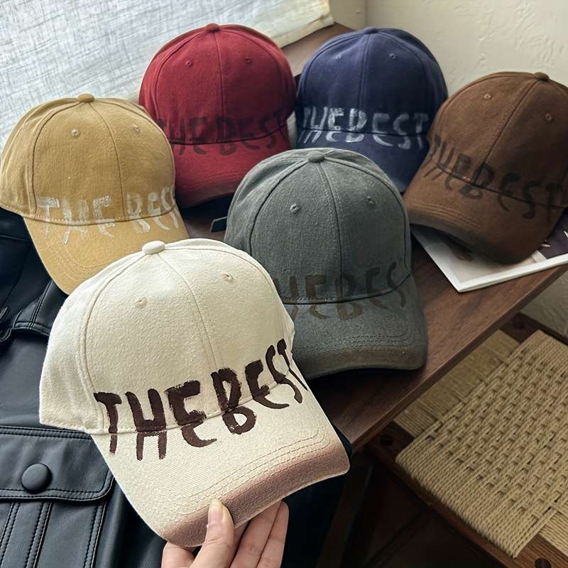 Women'S Breathable Cotton Blend Baseball Cap with THE BEST Stitching Adjustable Fit Frayed
