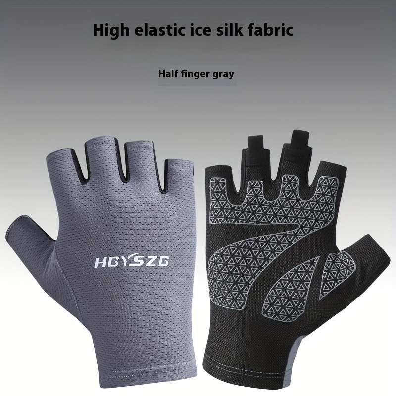 1 Pair Pink Size M Outdoor Sports Gloves