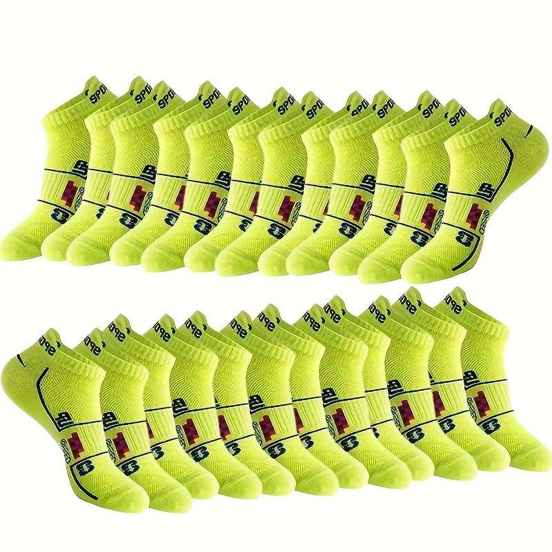 12 Pairs Dark Grey One Size High Elastic Socks