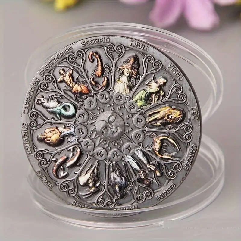 Twelve Constellations - Collectible Commemorative Coin - With Capsule