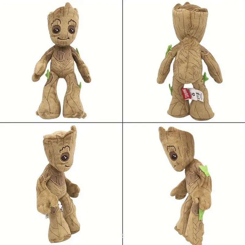 1 x Marvel Guardians Of The Galaxy Cartoon Character Groot Tree Plush Toy
