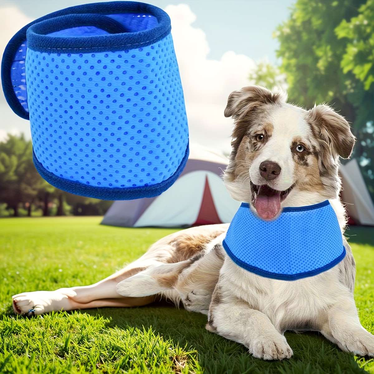 Blue Cooling Pad