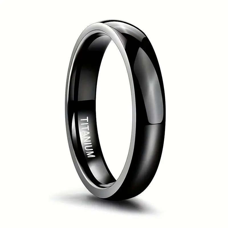 Titanium Stainless Band Ring
