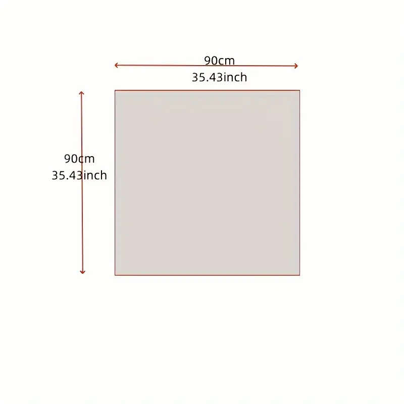 Navy & Golden Scarf, 90x90cm - Luxury Polyester