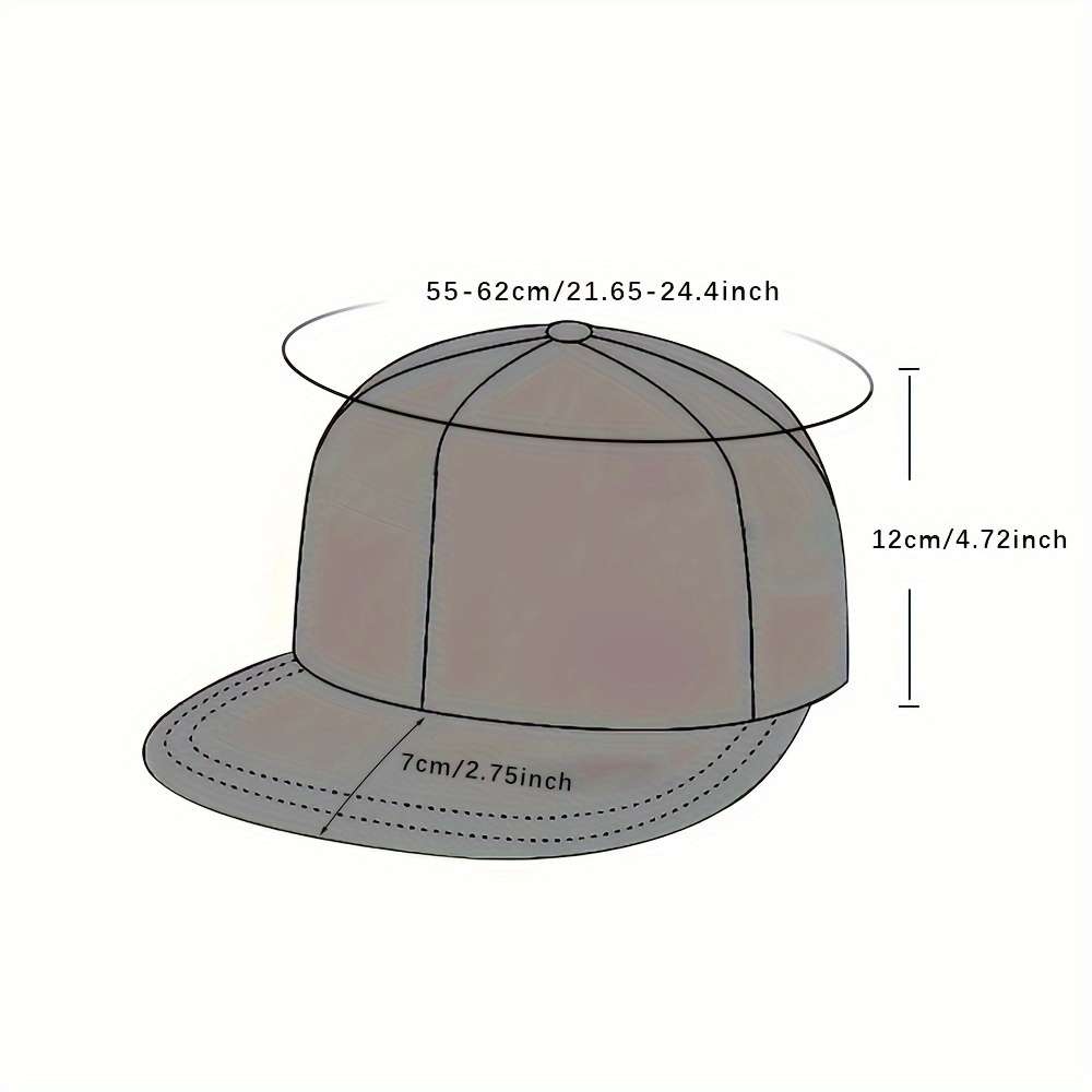 Unisex Street Style Baseball Cap Time is Money Print 100% Polyester Adjustable Hip-Hop