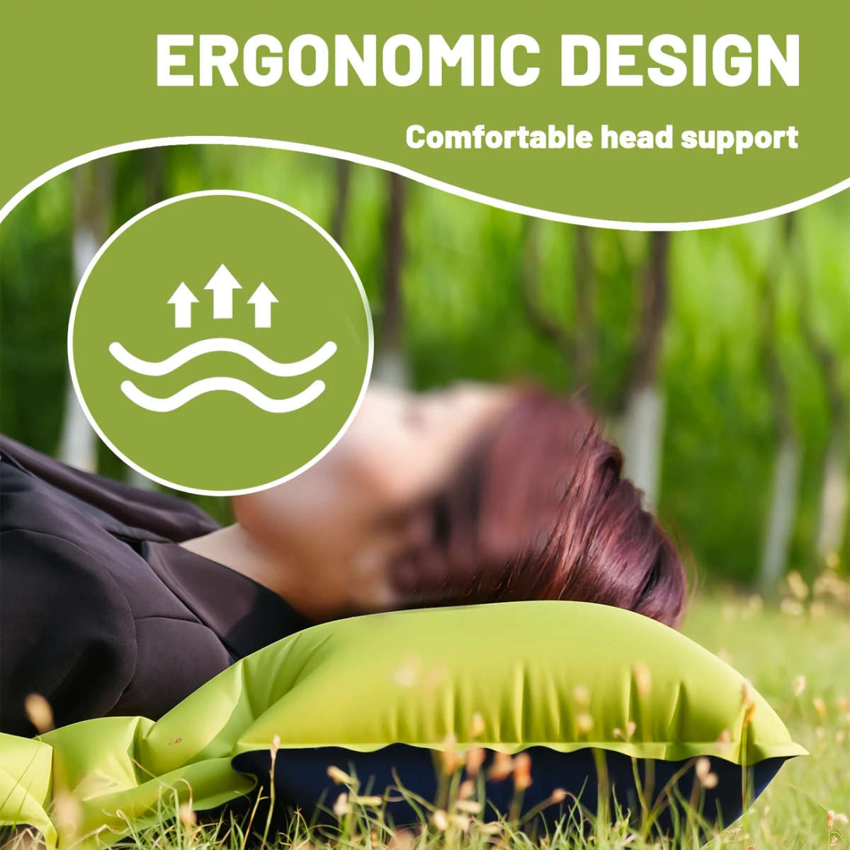 Inflatable Sleeping Pad - Lightweight Camping Mattress