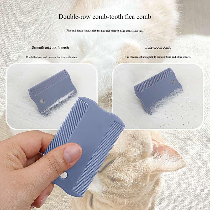 Blue Pet Comb
