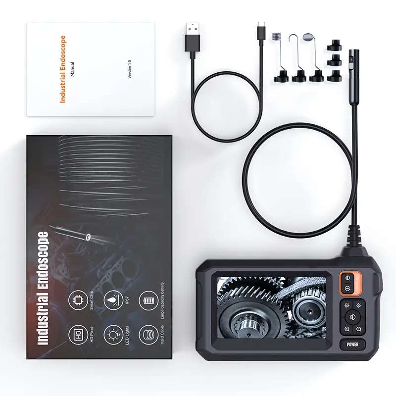 INSKAM 4.3" IPS LCD Screen Industrial 5M Endoscope