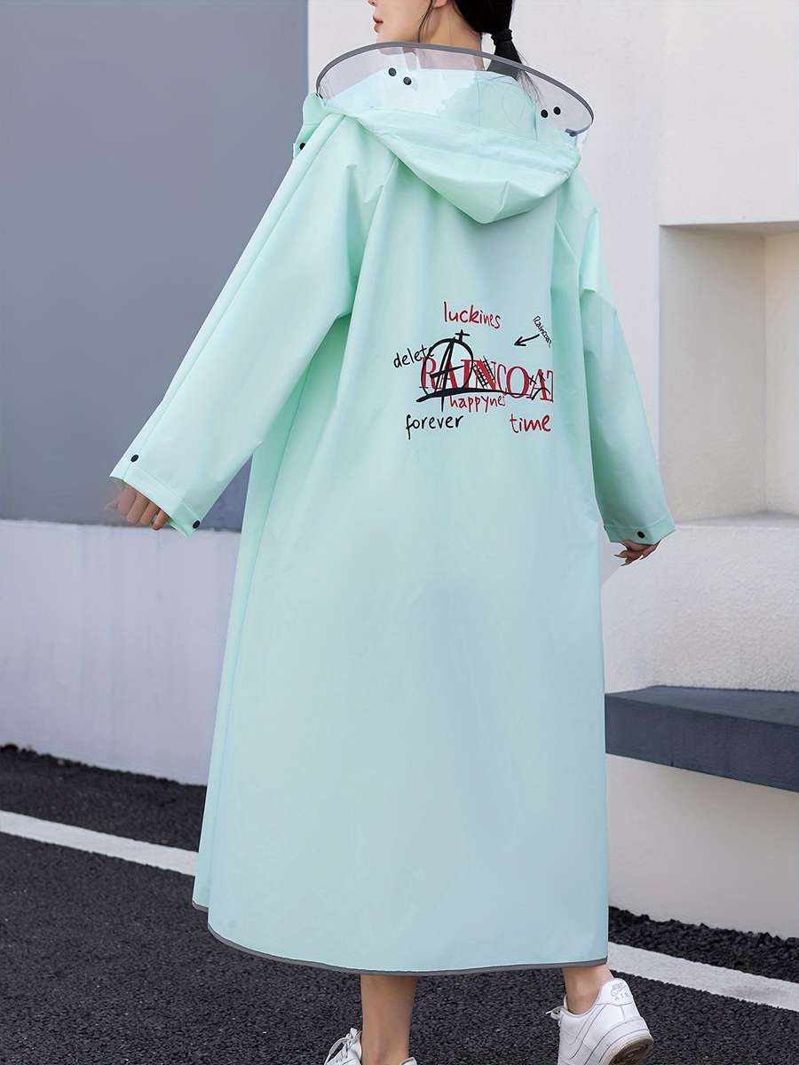 Raincoat Light Cyan Size L