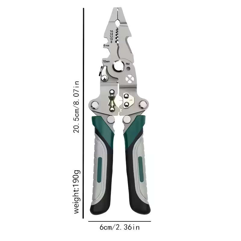 Multifunctional Folding Wire Stripper