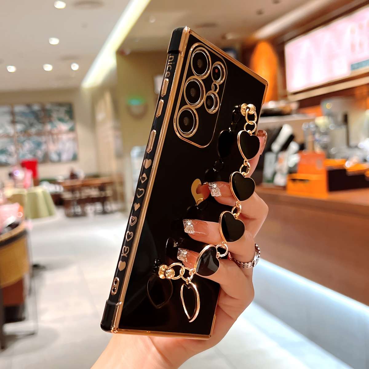 1Ps Black For Samsung Galaxy S24 Ultra Phone Cases