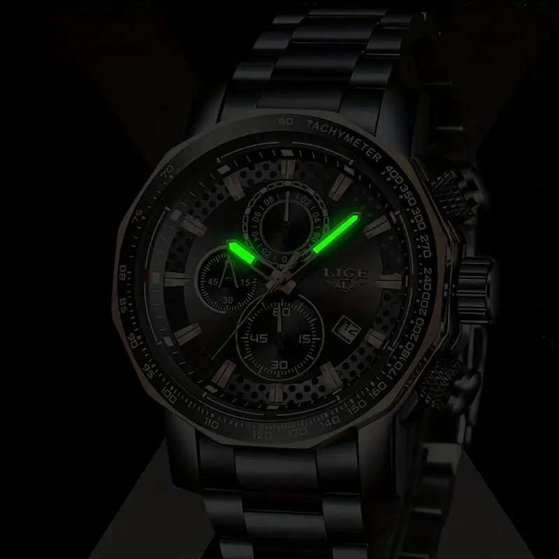 Men's Quartz Watches Black