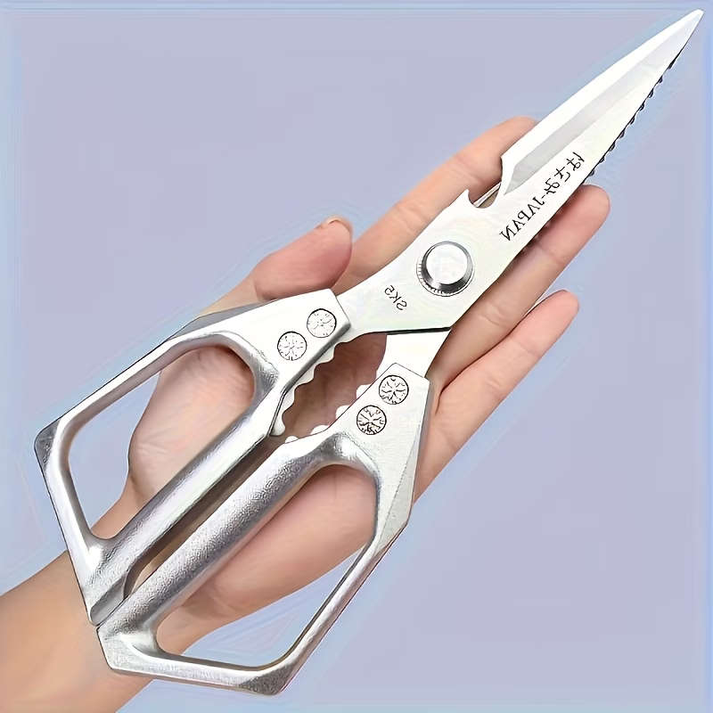 Heavy-Duty Stainless Steel Industrial Scissors