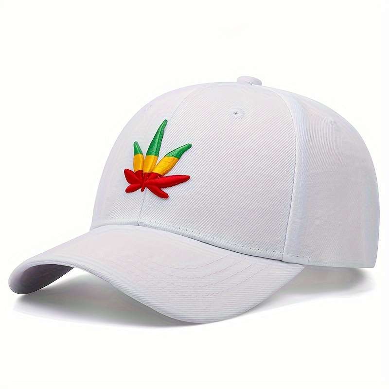 Unisex Retro Baseball Cap With Colorful Pattern Trendy Versatile Adjustable Peaked Hat Id