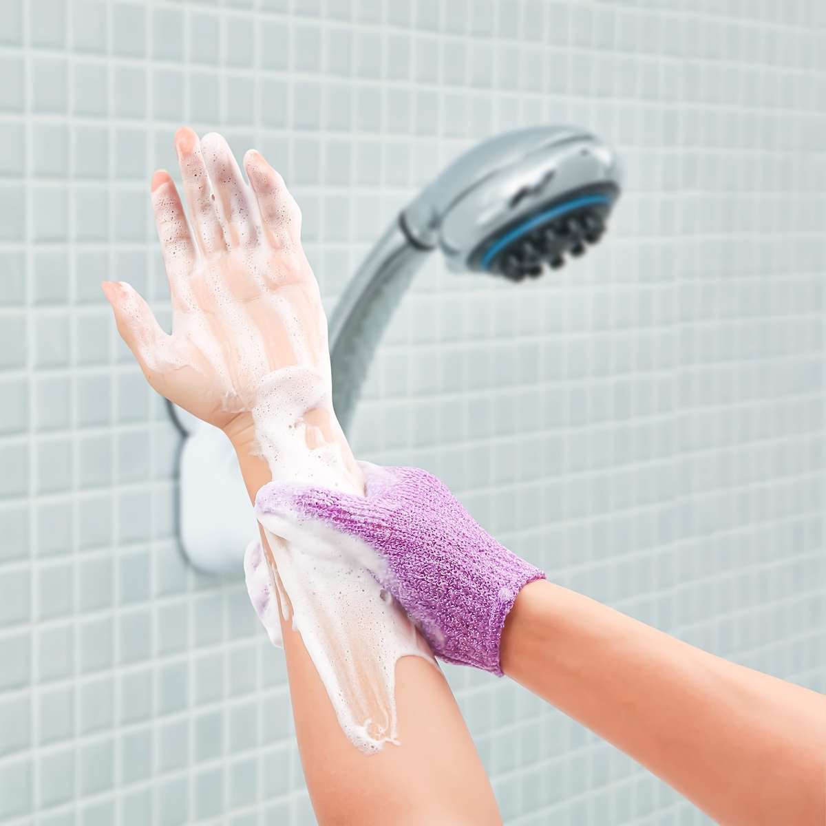 5 Pairs Colorful Nylon Gloves Multi Purpose Work Gloves