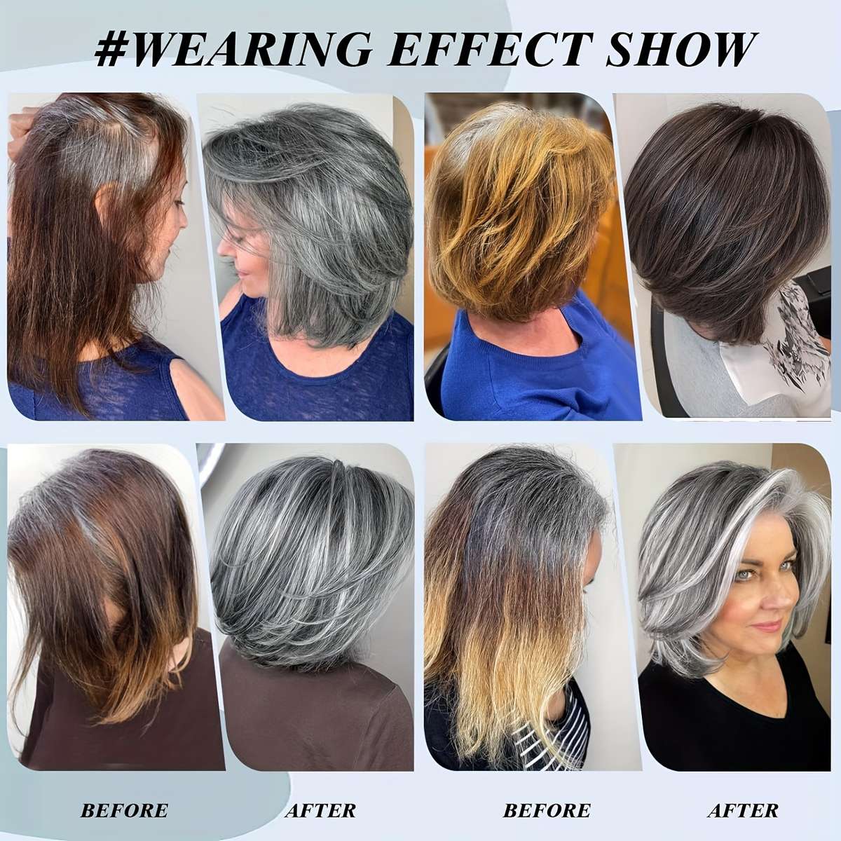 1Pc B 25.4cm Fashion Design Wig