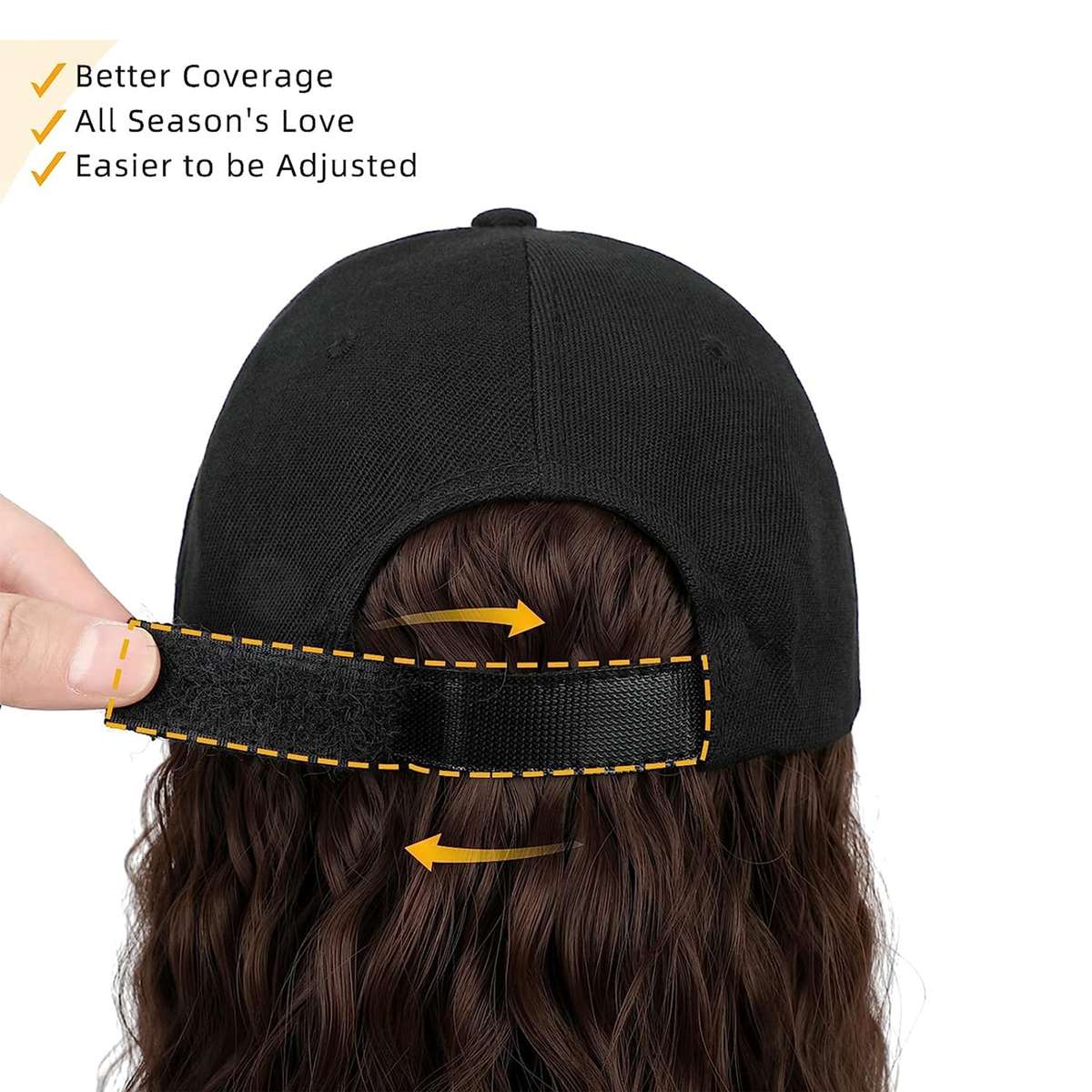 1Pc 233B 40.64cm Fashion Design Wig