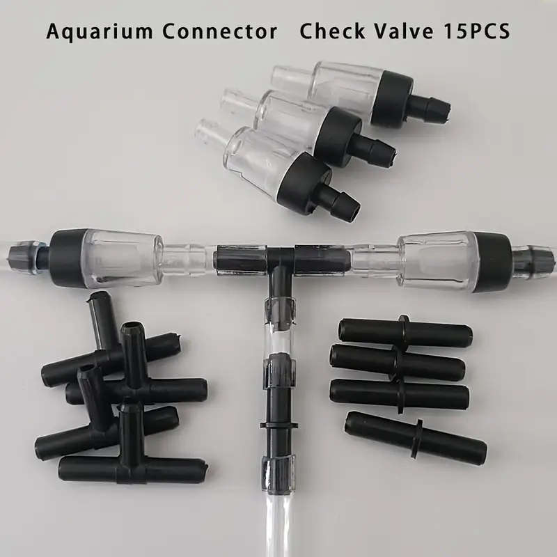 A Set Of 15 Aquarium Entrance Accessories