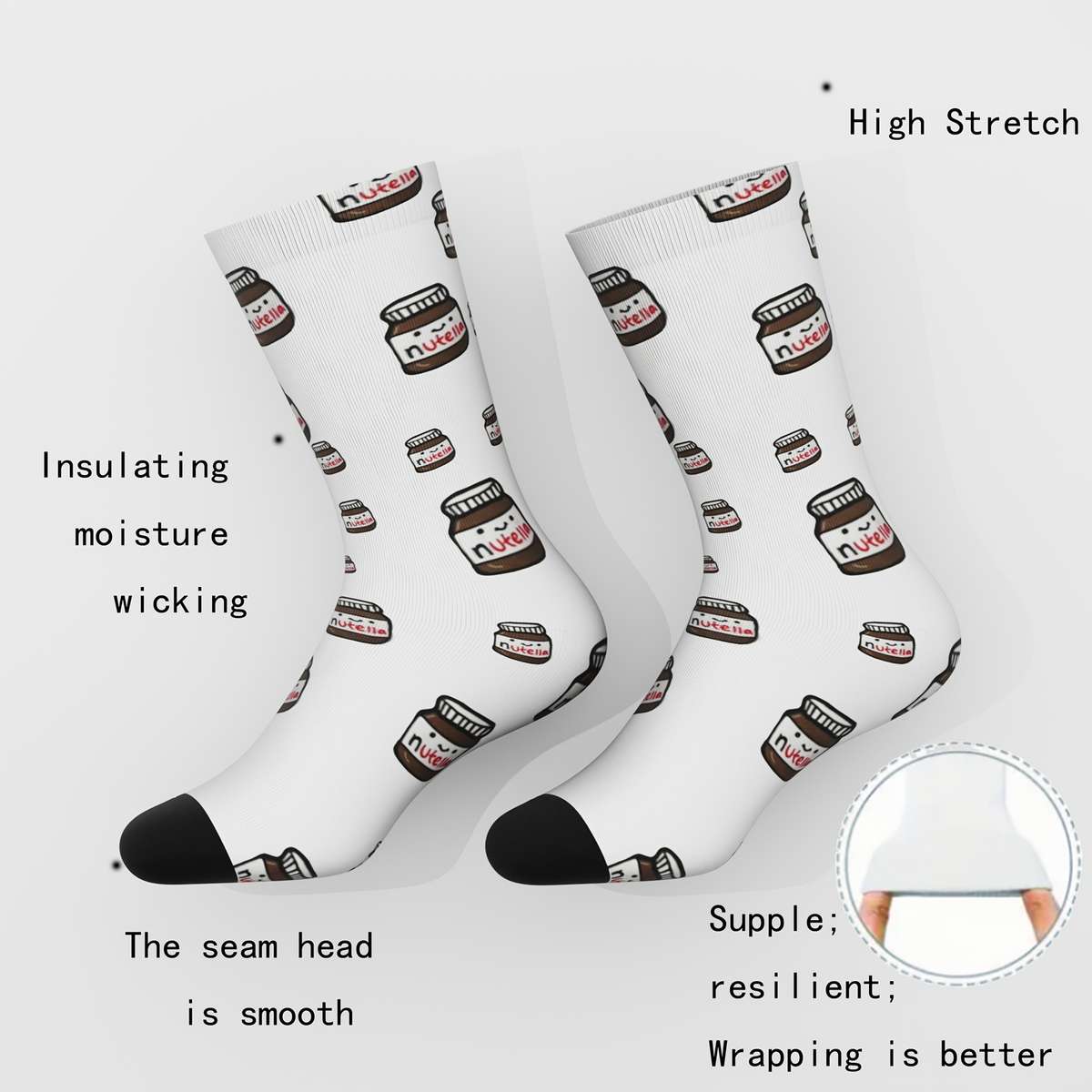 1 Pair Multicolor 1 One Size Socks