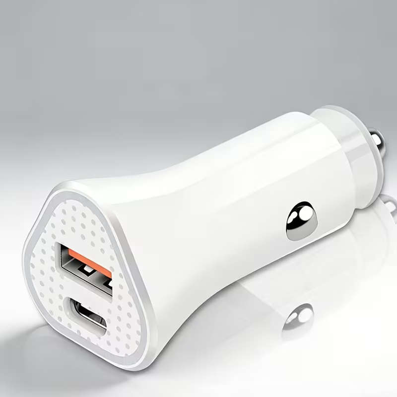 3.1A Fast Charging Dual Port USB Charger Car Cigarette Lighter Adapter