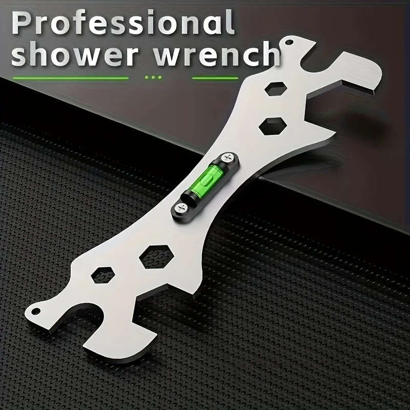 1 Piece Stainless Steel Shower Installation Wrench