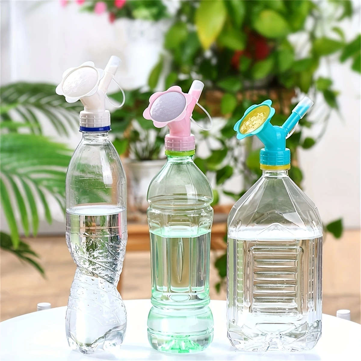 Dual Use Watering Nozzle Fits Soda Beverage Bottles