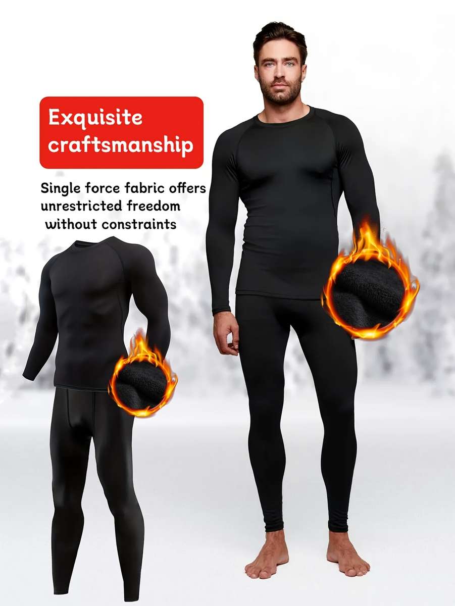 Thermal Underwear Color Black  Black Line P Pants Sizexxl