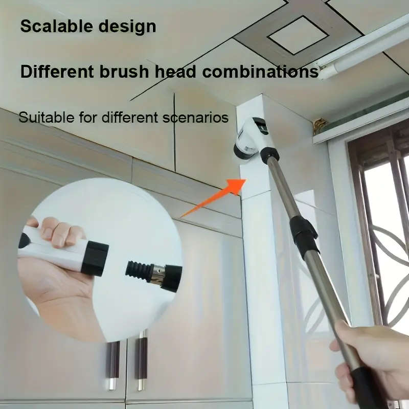 10-Piece Set With All Accessories 2025 Electric Spin Scrubber