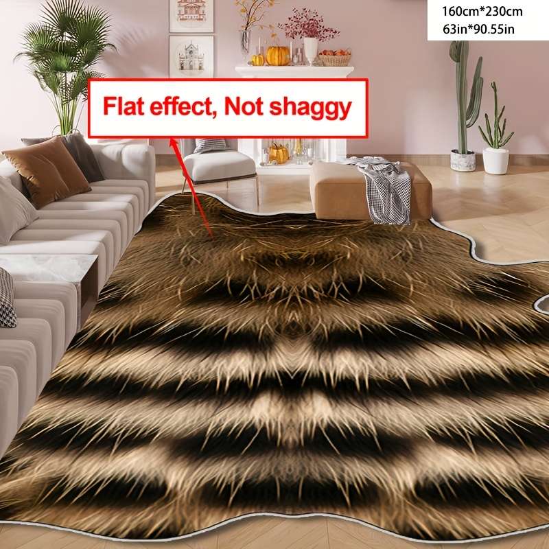 1Pc 120x180cm 47.24x70.87inch Floor Mat