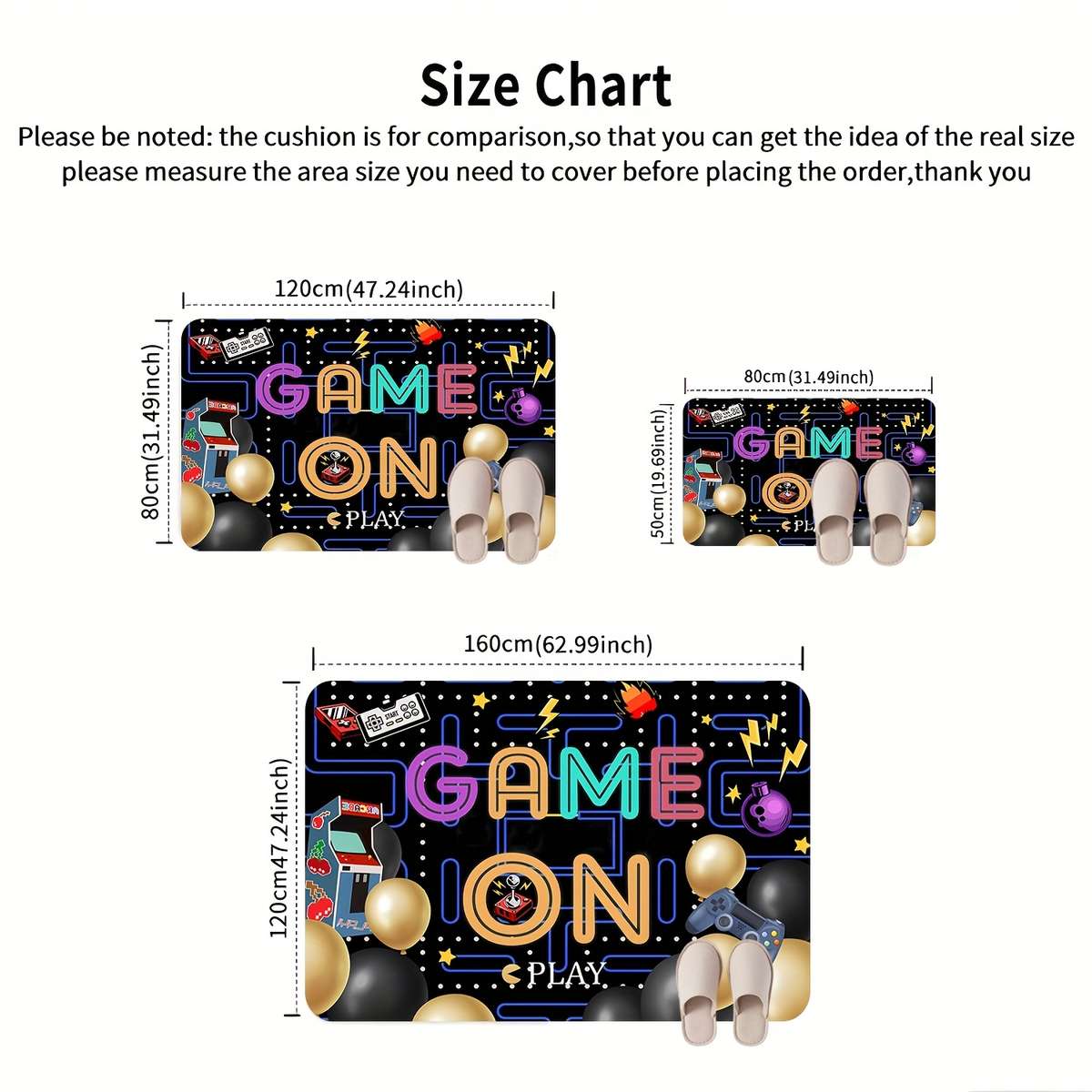 31.5x47inch 80x120cm Floor Mat