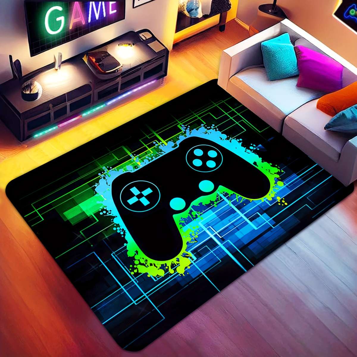 1Pc 19.6x31.5inch 50x80cm Floor Mat