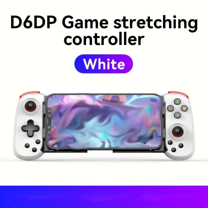 Wireless Mobile Game Controller with Dual Vibration