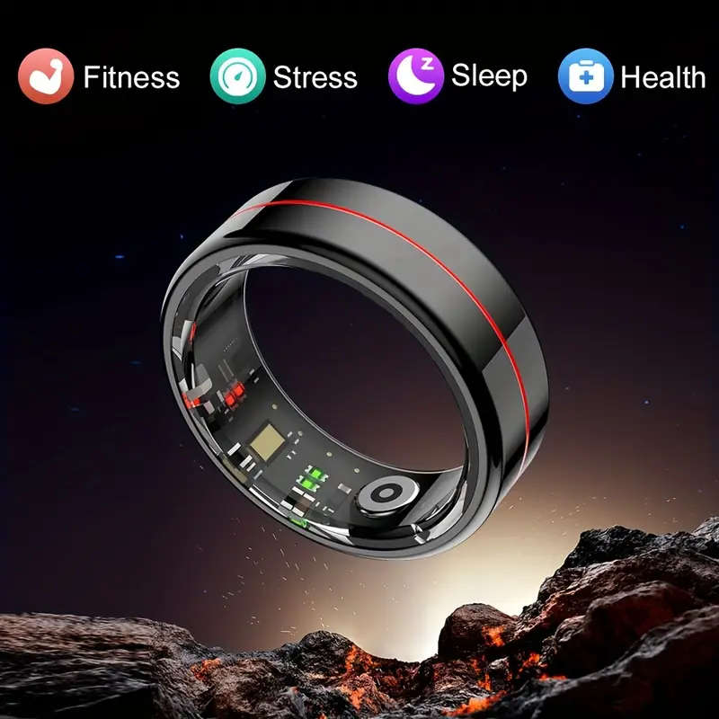 Men's Smart Ring - Fitness and Health Tracker