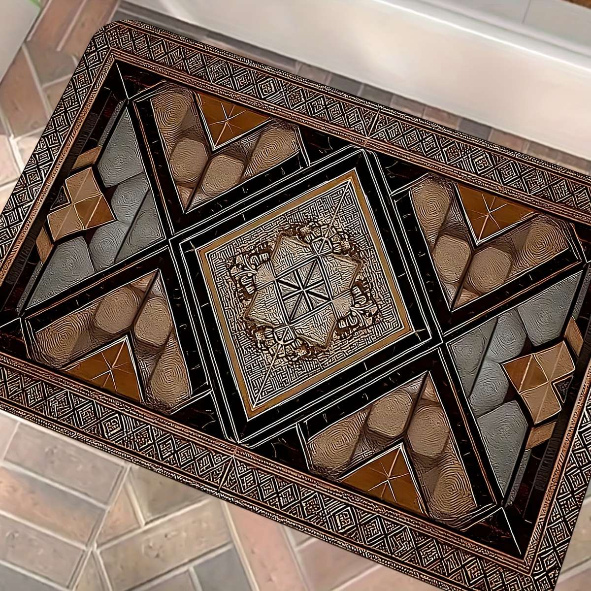 1Pc 60x90cm 23.62x35.43inch Floor Mat