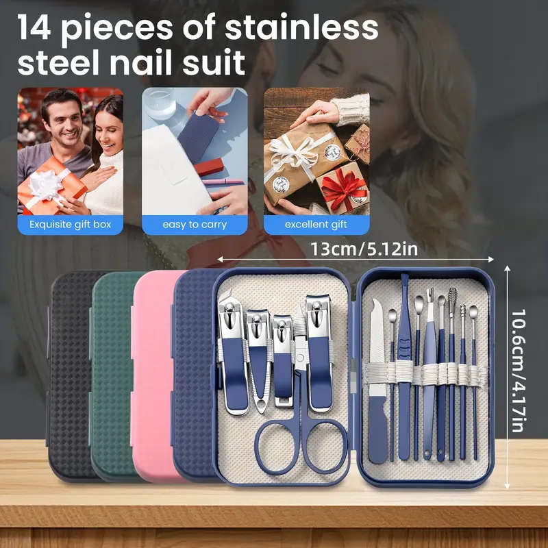 4pcs Professional Nail And Foot Care Kit