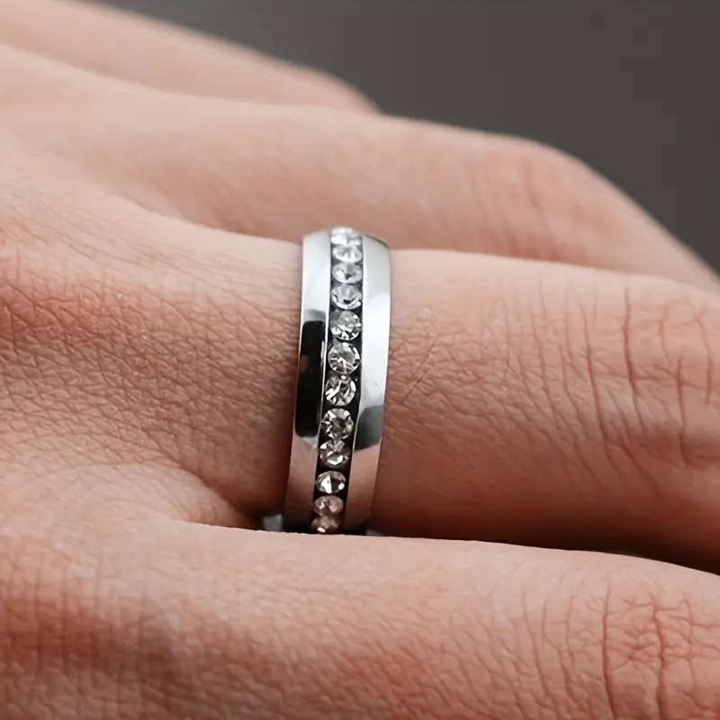 Titanium Ring for Men and Women, 6mm Band