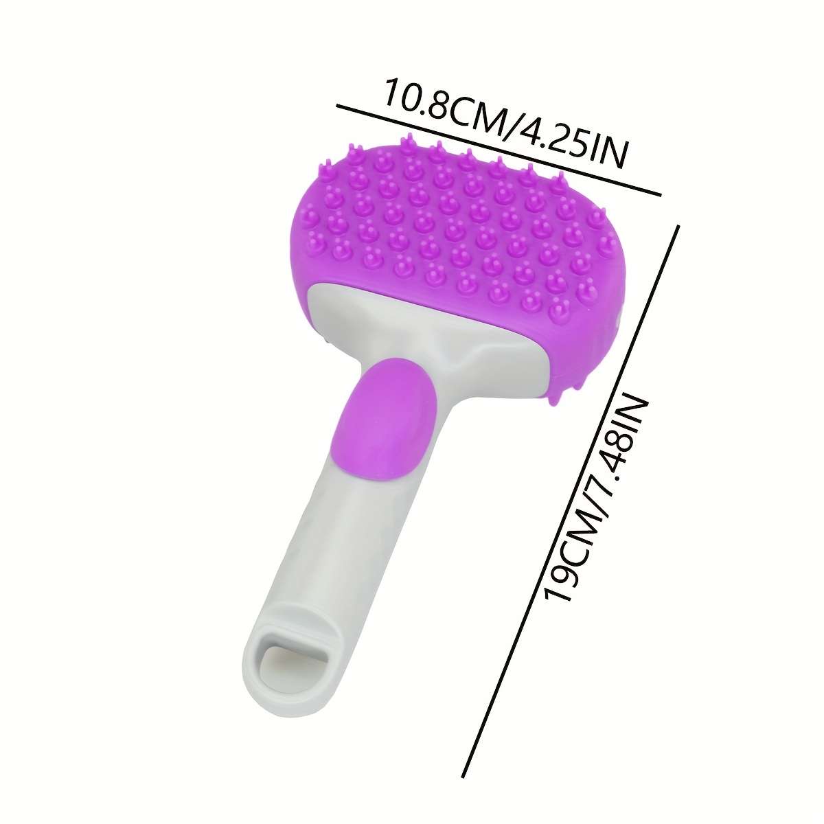 Purple Pet Comb